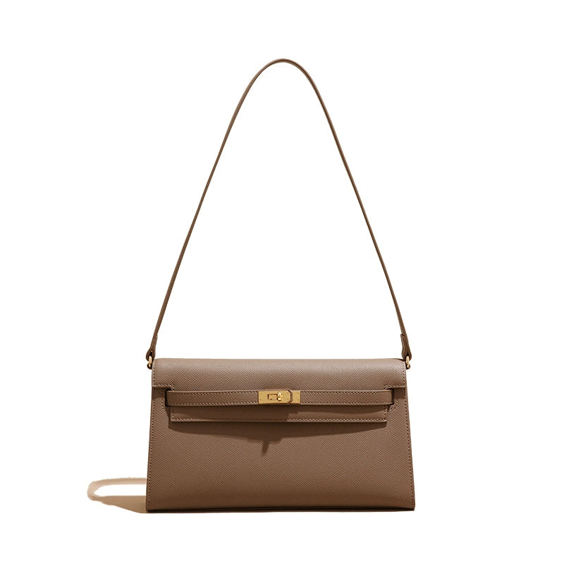 Slim Shoulder Flap Bag