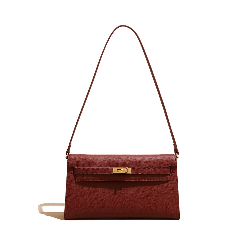 Slim Shoulder Flap Bag