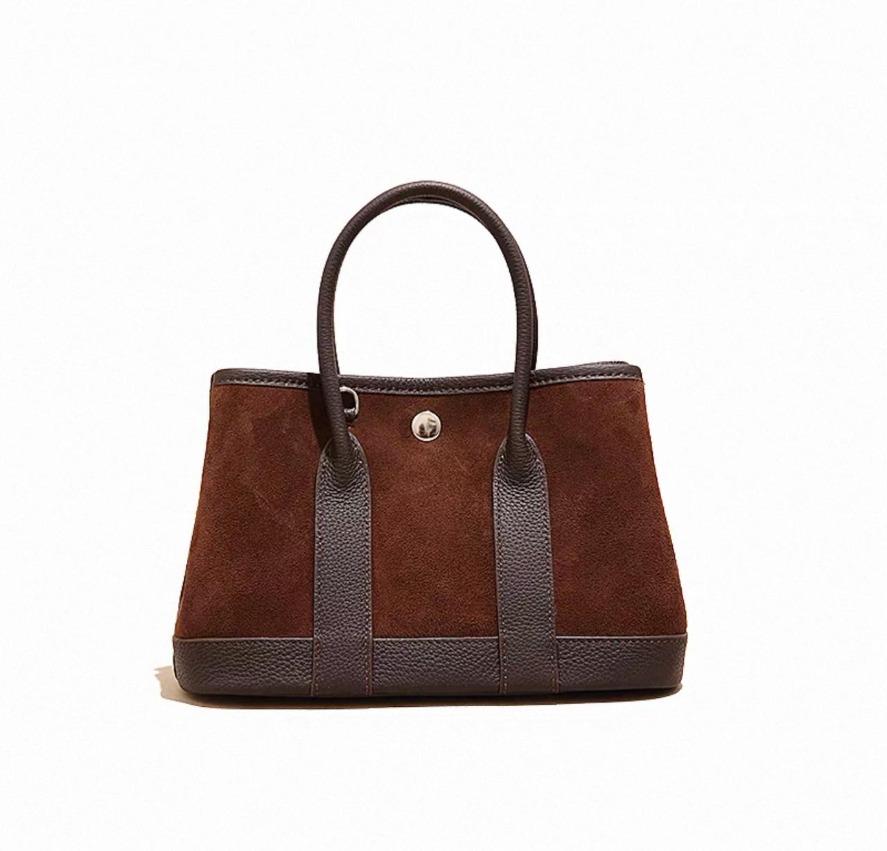 Coffee Brown Versatile Tote Bag