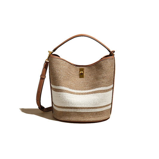 Canvas Bucket Bag
