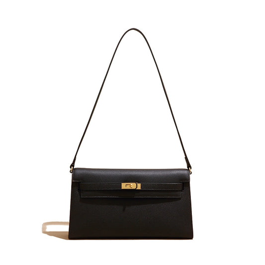 Slim Shoulder Flap Bag