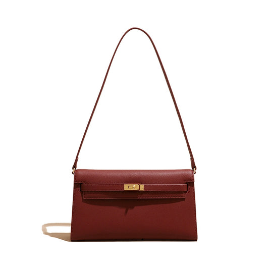 Slim Shoulder Flap Bag