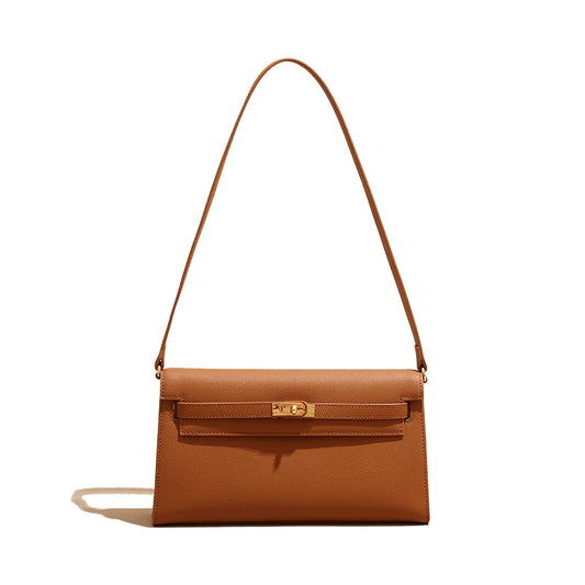 Slim Shoulder Flap Bag