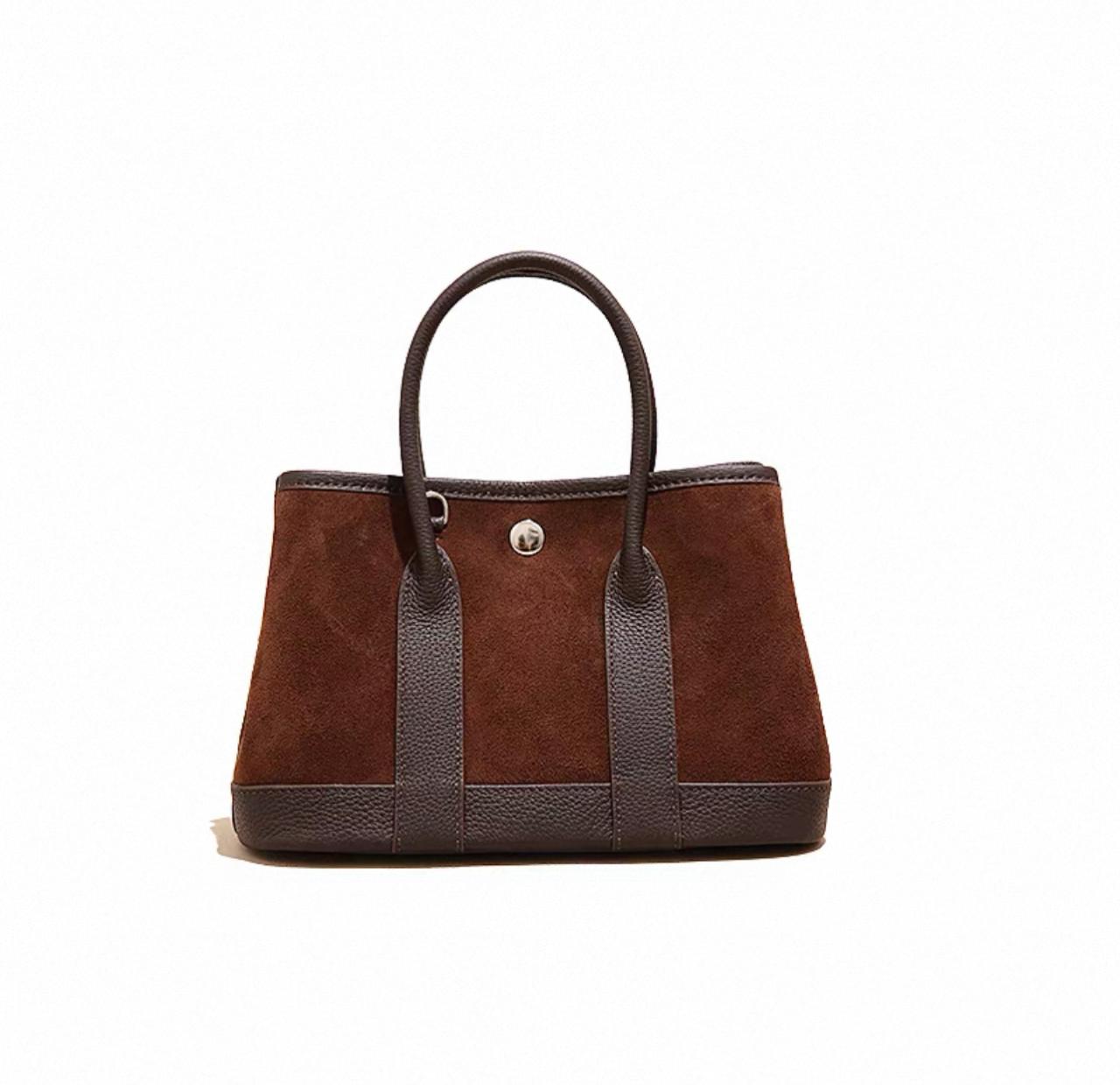 Coffee Brown Versatile Tote Bag